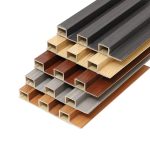 Solid Plain WPC Wall Panel — product photograph