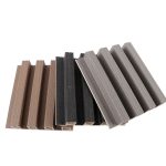 3D Fluted WPC Wall Panel — application photograph