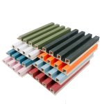 Solid Plain WPC Wall Panel — application photograph