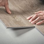 Self-adhesive SPC Flooring — application photograph