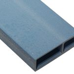 Flame-retardant WPC Ceiling Tube 25 × 80 mm — ceiling tube