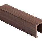 Rot-proof WPC Ceiling Tube 40 × 45 mm — ceiling tube