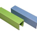 Rot-proof WPC Ceiling Tube 40 × 45 mm — ceiling tube