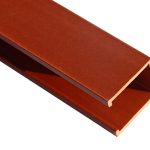 Rot-proof WPC Ceiling Tube 40 × 45 mm — ceiling tube