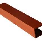 Rot-proof WPC Ceiling Tube 40 × 45 mm — ceiling tube