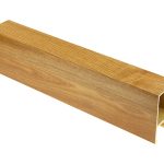 Easy-install WPC Ceiling Tube 50 × 90 mm — ceiling tube