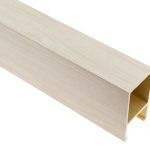 Easy-install WPC Ceiling Tube 50 × 90 mm — ceiling tube