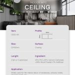Easy-install WPC Ceiling Tube 50 × 90 mm — ceiling tube