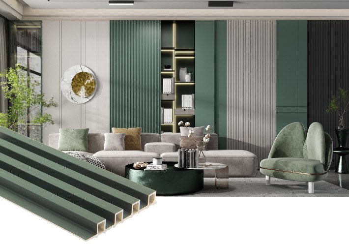 Low-maintenance WPC Wall Panel 167mm — wall panel