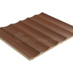 Wave Wood-grain WPC Wall Panel 209mm — wall panel