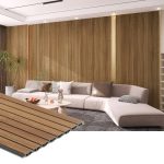Wide Slat Wooden WPC Wall Panel 250mm — wall panel