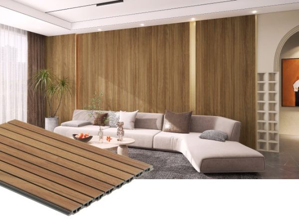 Wide Slat Wooden WPC Wall Panel 250mm — wall panel