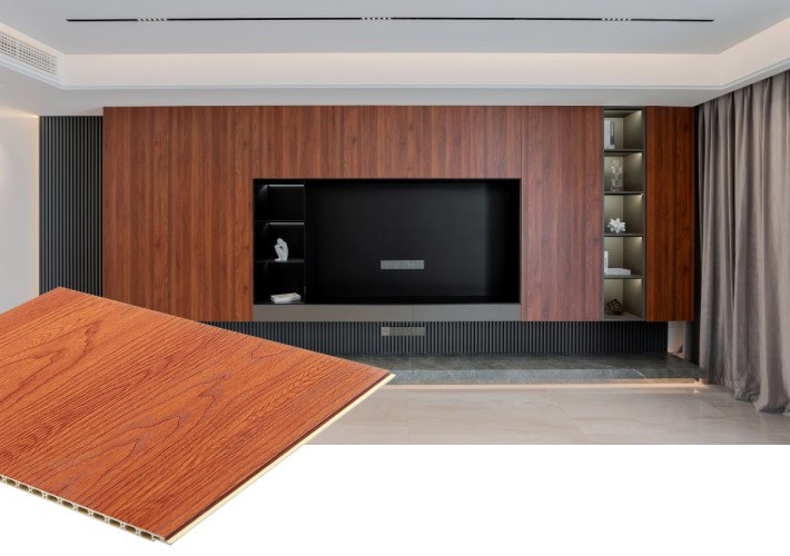 Extra-wide Slat WPC Wall Panel 410mm — wall panel