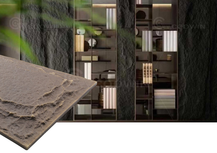 PU stone effect wall panel